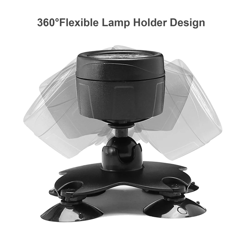 Aibecy Diving Light Kit Underwater with Remote Line Control Rotatable Angle for Swimming Pool Pond Fountain Patio Courtyard