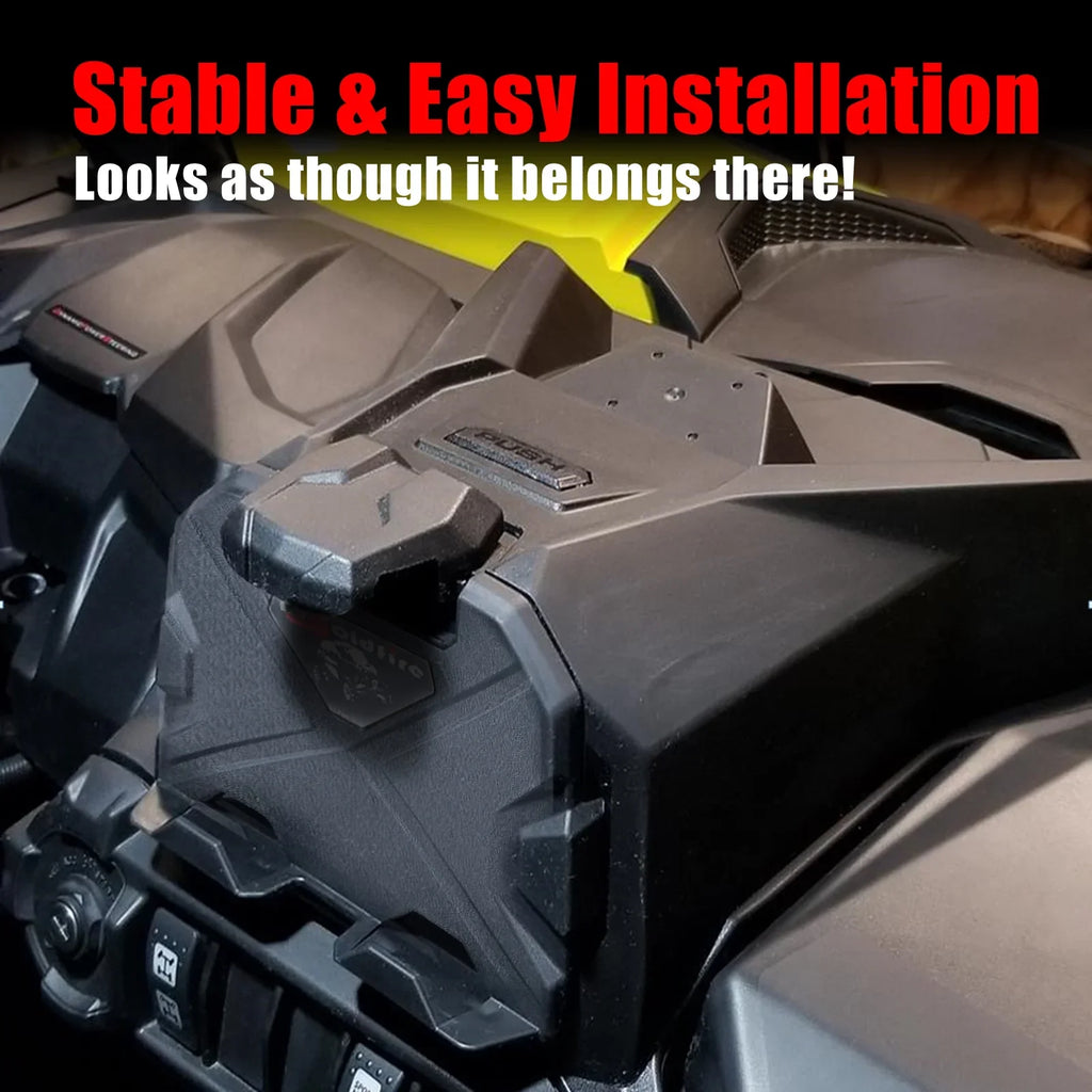 Electronic Device Tablet Phone Holder For 2019-2022 Can  Maverick Sport Trail Commander 2021-2022 Storage Box Organizer