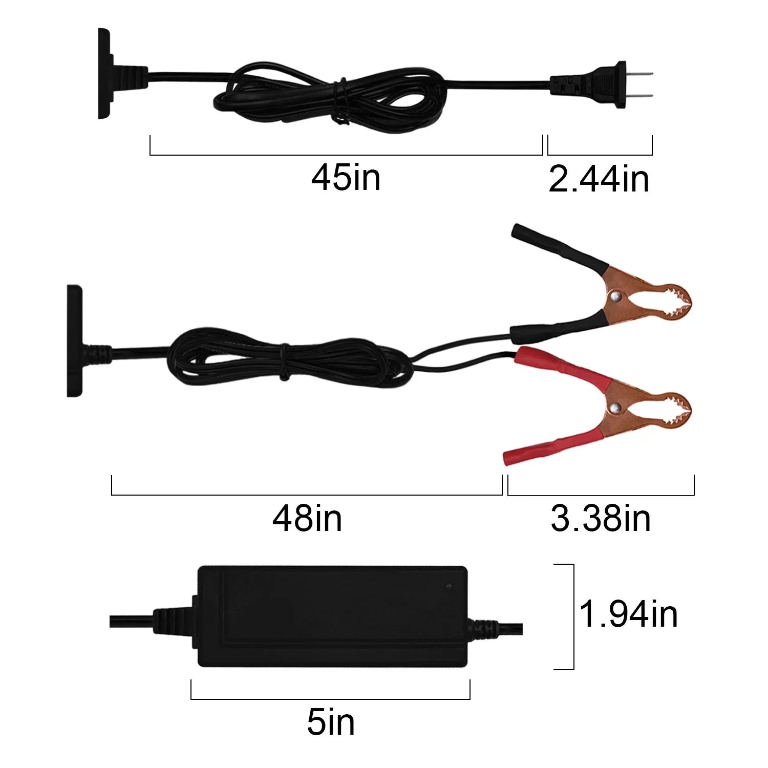 12V 2A - for 12V 7A Amigo Mobility Travelmate Battery