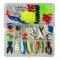 '- Fishing Lures Accessories Set Fishing Bait Set Fishing Tackle Kits Suitable for Rivers and Seas
