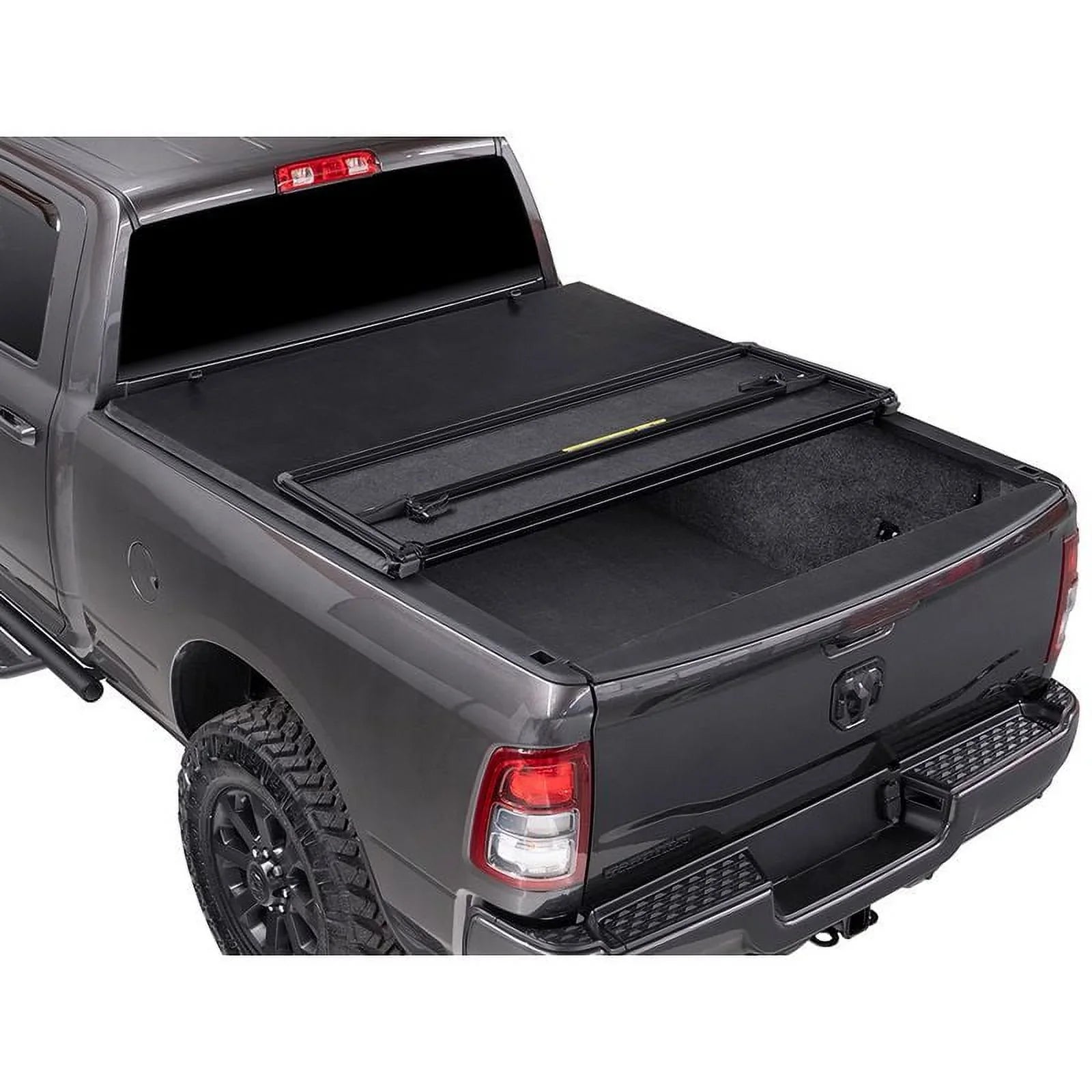 Tonno Pro | Hard Fold, Hard Folding Truck Bed Tonneau Cover | -154 | Fits 2007 - 2013 Chevy/ Silverado/Sierra 1500 6' 7" Bed (78.7")