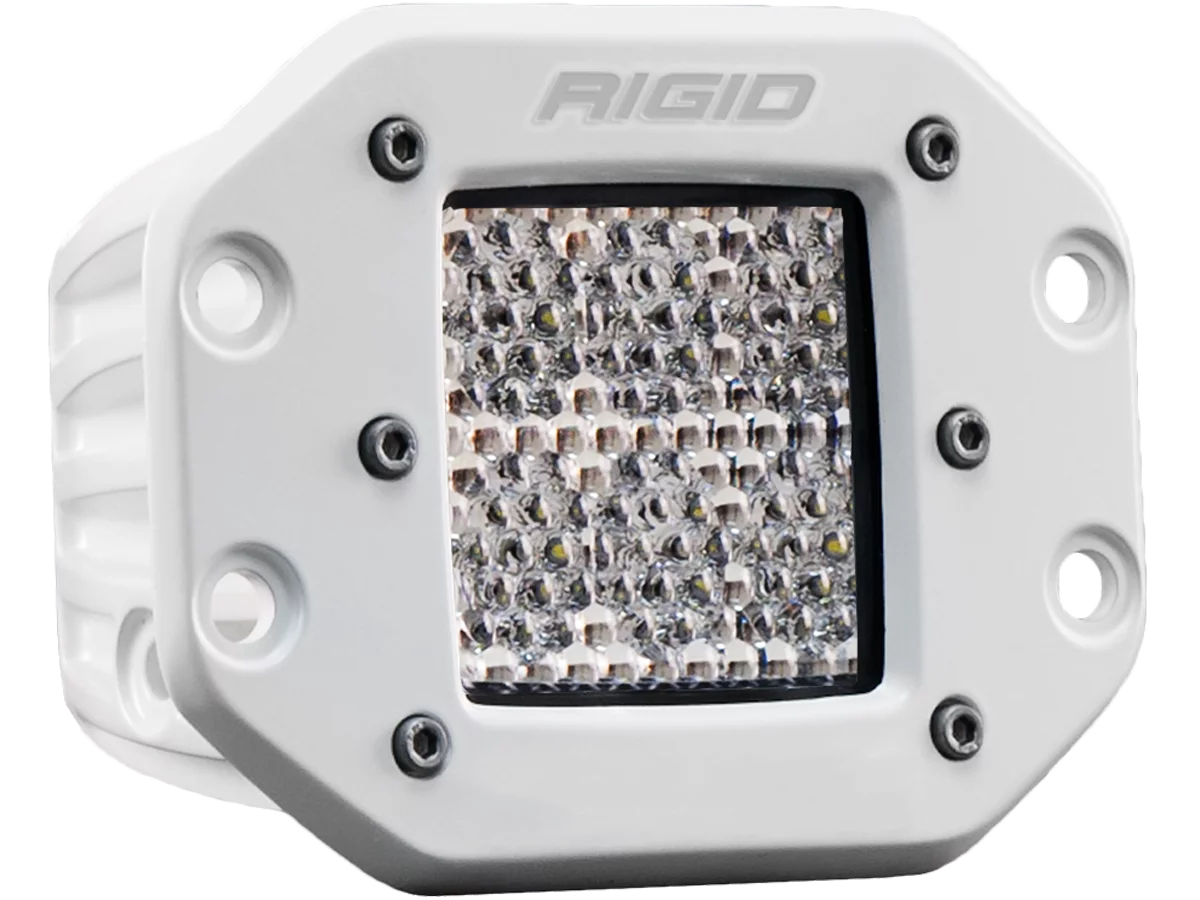 Rigid Industries Marine - Flush Mount - Dually - 60 Deg. Lens - Single