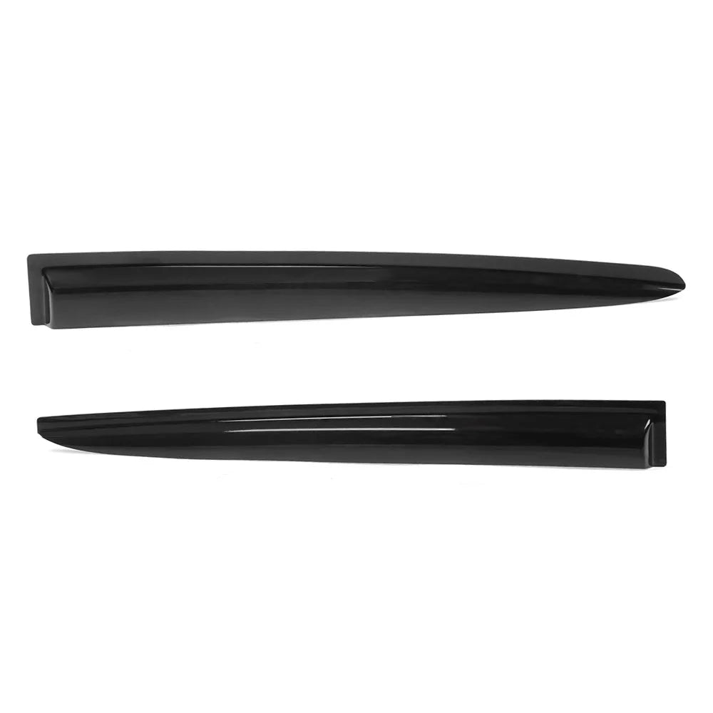 Ikon Motorsports Compatible with 2011-2018 Hyundai Veloster Window Vent Visor Deflector Rain Guard 4Pc Set Outside Mount 2011 2012 2013 2014 2015 2016 2017 2018