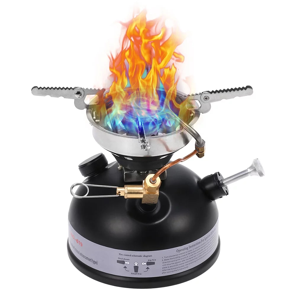 Lixada Camping Liquid Fuel Stove Portable Gasoline Diesel Oil Stove