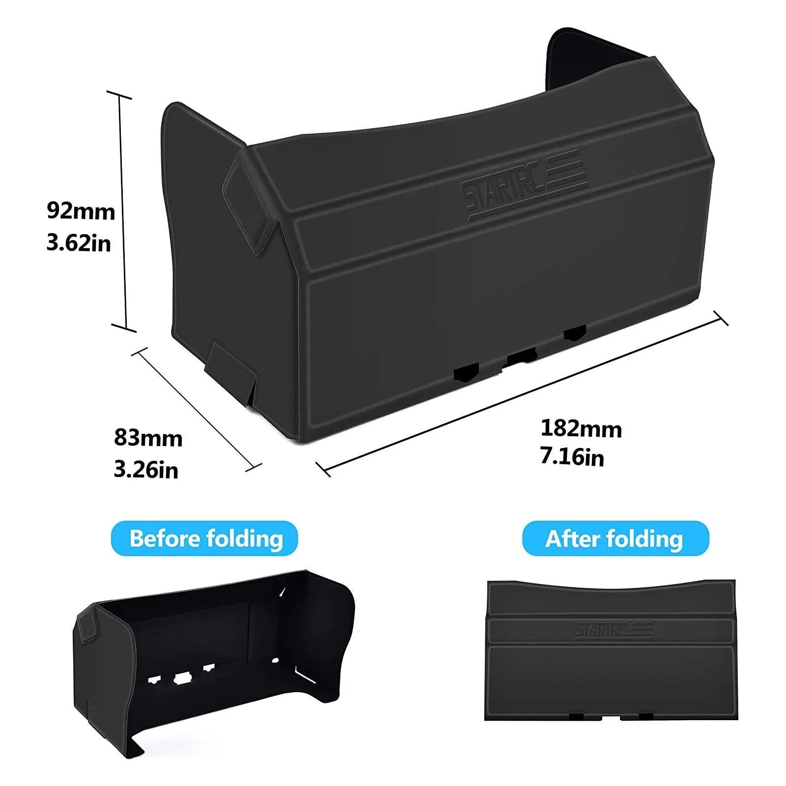 Foldable Phone Sun Shade Hood for  Mavic Mini 2 Air 2 Drone Remote Control