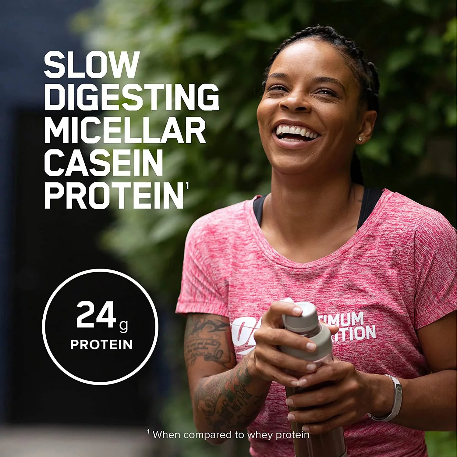 Optimum Nutrition, Gold Standard 100% Casein, 24g Protein Powder, Chocolate Peanut Butter, 1.87 lb