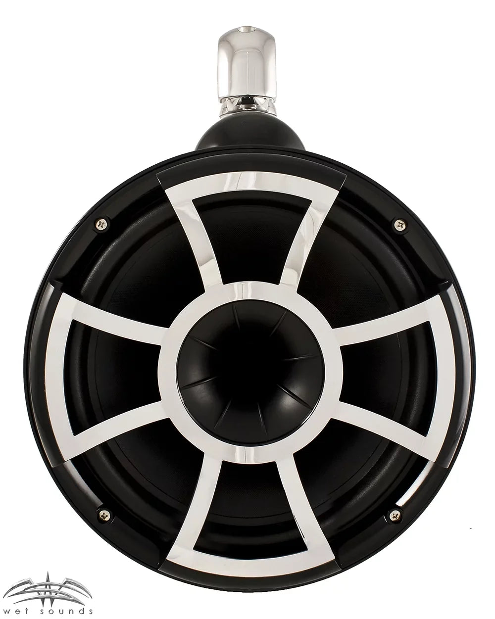 Wet Sounds For Malibu : Two Pairs of - 10" Black Swivel Tower Speakers with  Adapters &  Amplifier