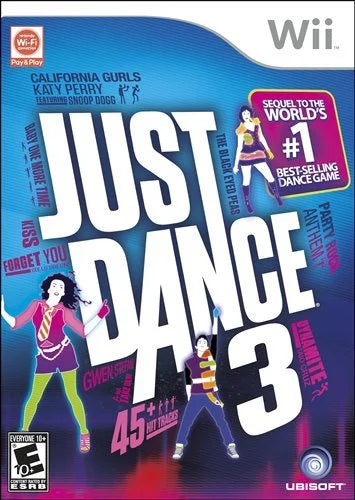 Restored Black Nintendo Wii Console with Just Dance 3 Motion Plus (Refurbished)