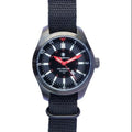 & Military Tritium Watch with 3 Interchange Straps